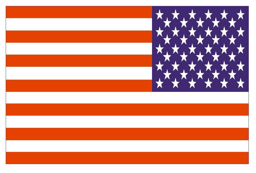 Drapeau États-Unis (8 stickers 9.5x6.3cm) - Sticker/autocollant Drapeau États-Unis (8 stickers 9.5x6.3cm) - Sticker/autocollant
