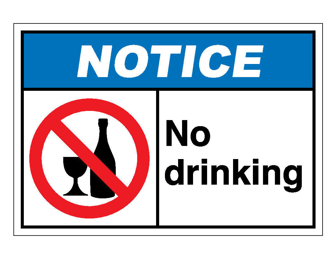 no drinking symbol