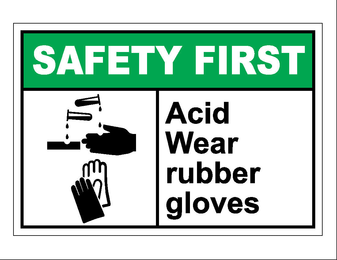 First on sale gloves safety