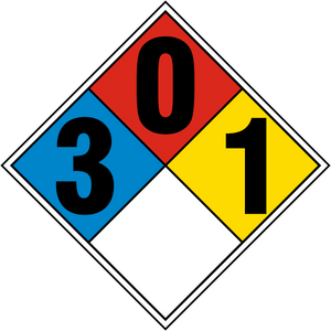 NFPA 3 0 1 Diamond for Highly Toxic Substances