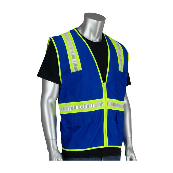 Blue Surveyor Style Vest