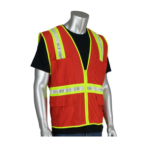 Red Surveyor Style Vest