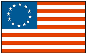 Betsy Ross Flag Sticker