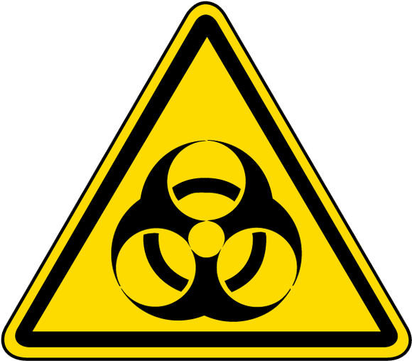 Biological Hazard _ ISO Label