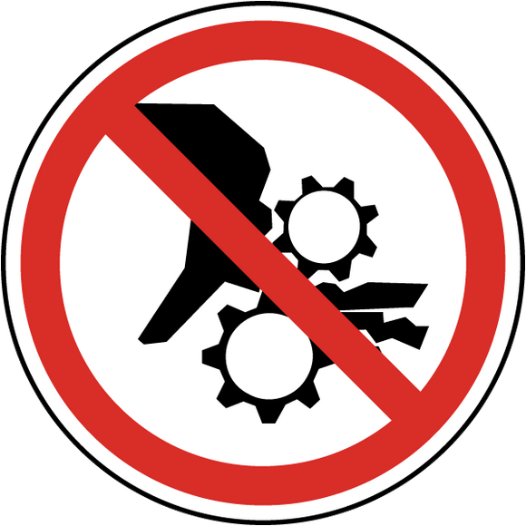 Hand Entanglement Label (ISO) – Veteran Safety Solutions