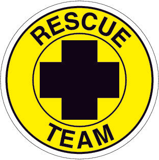 Rescue Team Hard Hat Sticker – Veteran Safety Solutions
