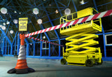 Skipper Orange Retractable Tape Barrier Signaling Keep Out Drop Protection Barrier